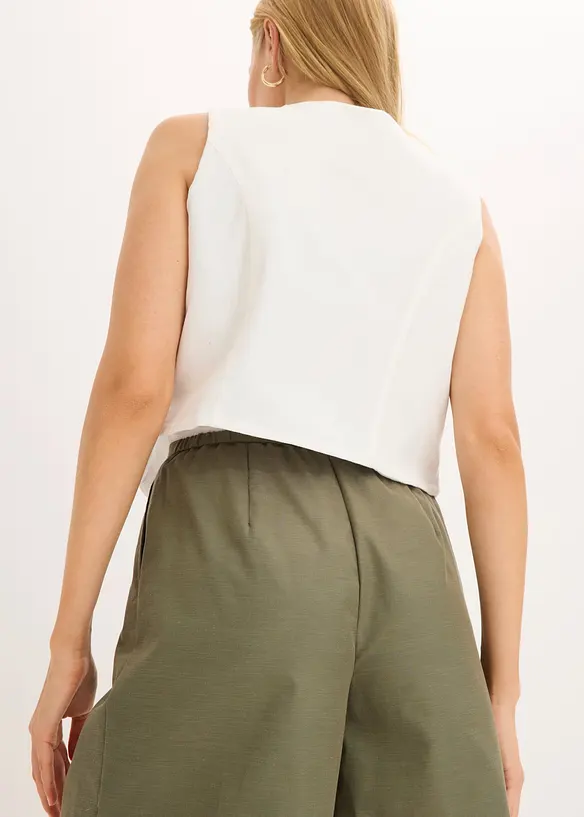 Shorts med res&aring;rlinning, bonprix