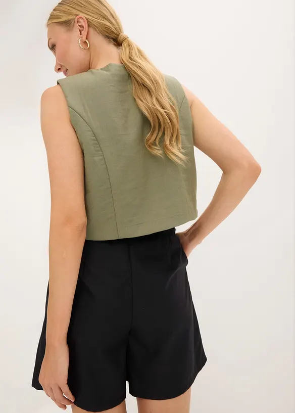 Shorts med res&aring;rlinning, bonprix
