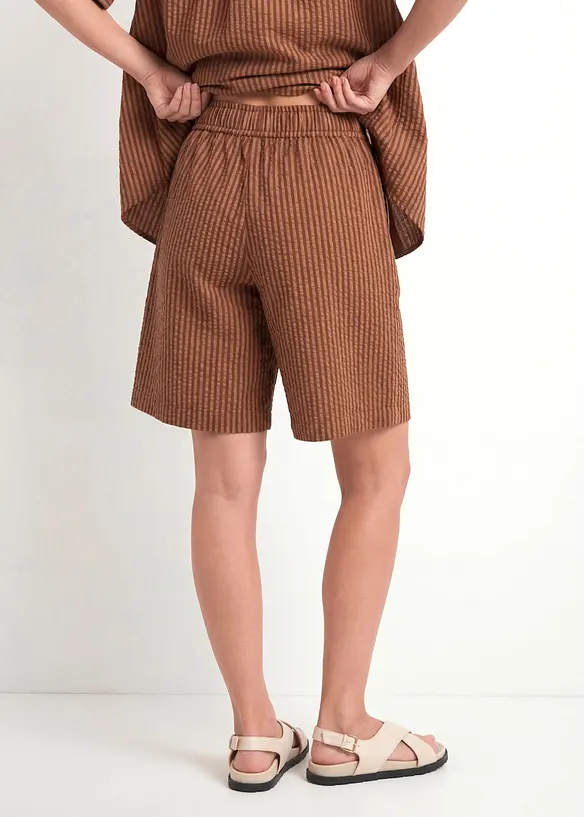 Shorts med res&aring;rmidja, bonprix