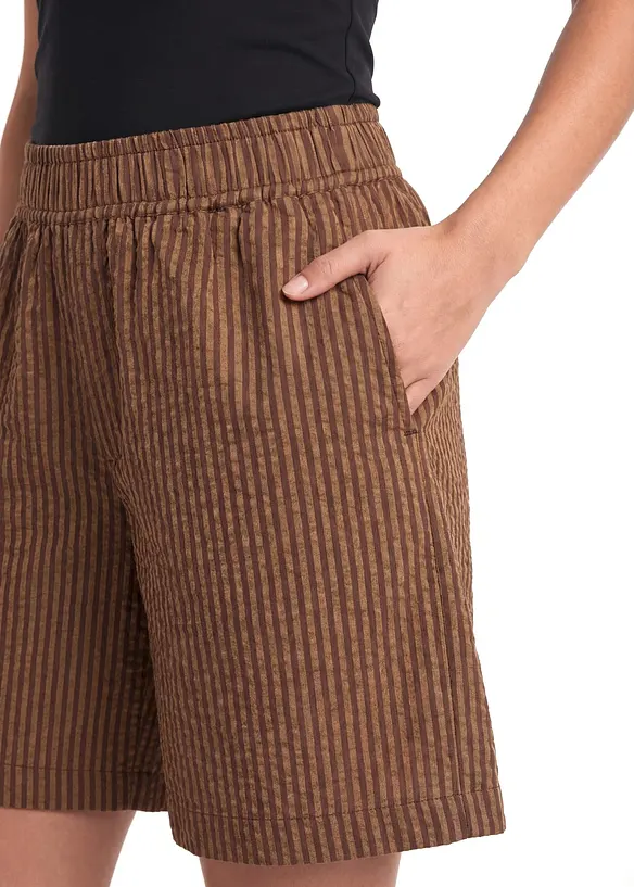 Shorts med res&aring;rmidja, bonprix