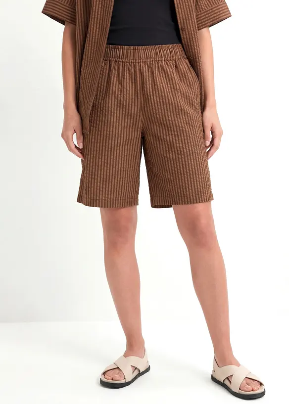 Shorts med res&aring;rmidja, bonprix