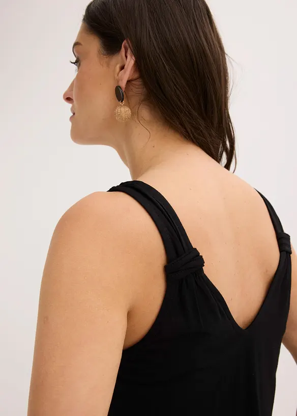 Jerseylinne i viskos, bonprix