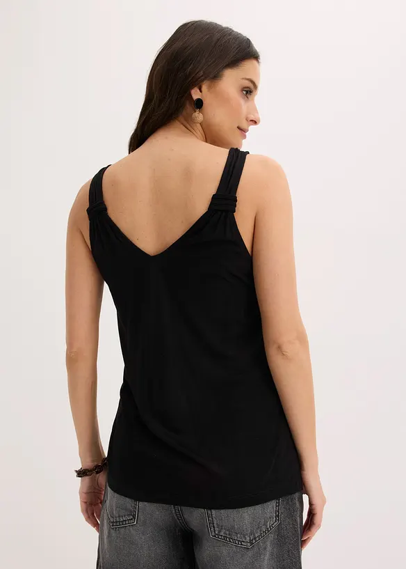 Jerseylinne i viskos, bonprix