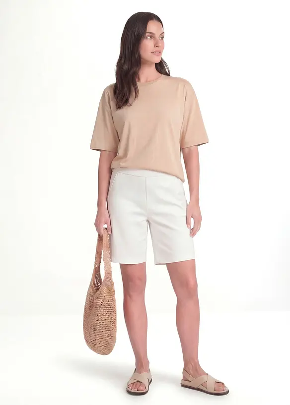 Shorts i bomull med stretch, bonprix