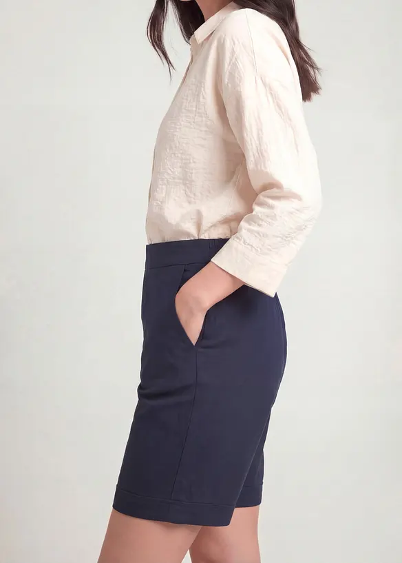 Shorts i bomull med stretch, bonprix