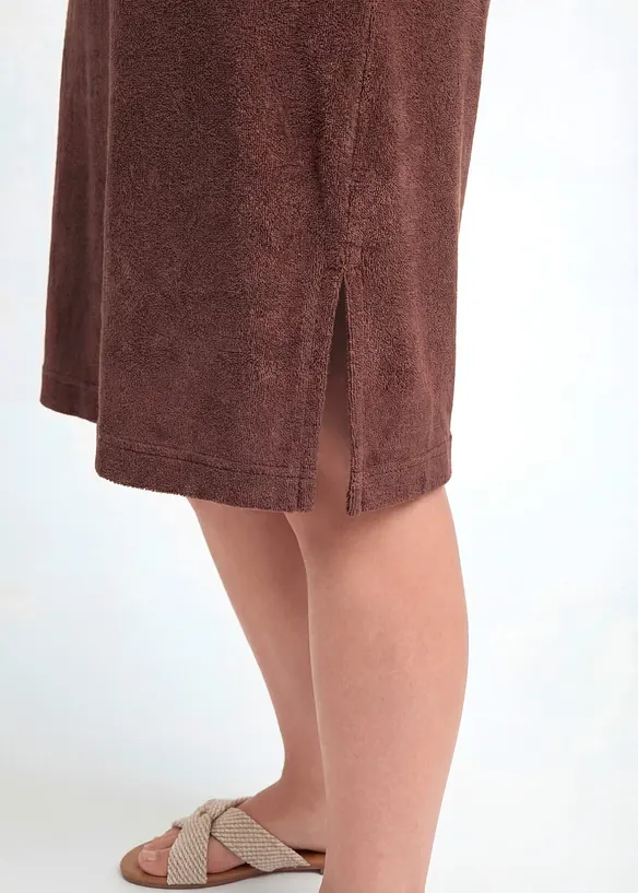 Kn&auml;l&aring;ng frott&eacute;kl&auml;nning med tenniskrage, bonprix