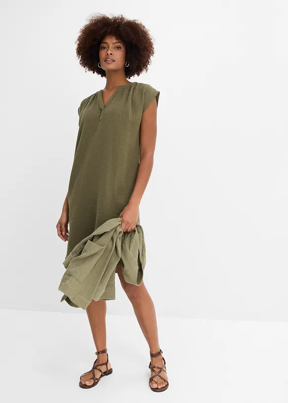 Minikl&auml;nning i bomull, bonprix