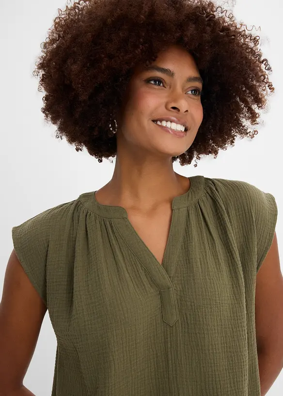 Minikl&auml;nning i bomull, bonprix