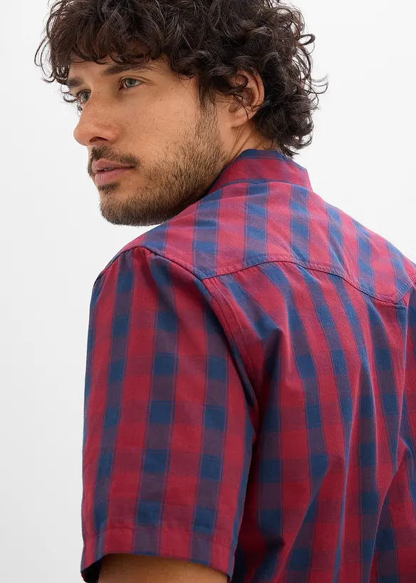 Kort&auml;rmad skjorta av ren bomull, bonprix