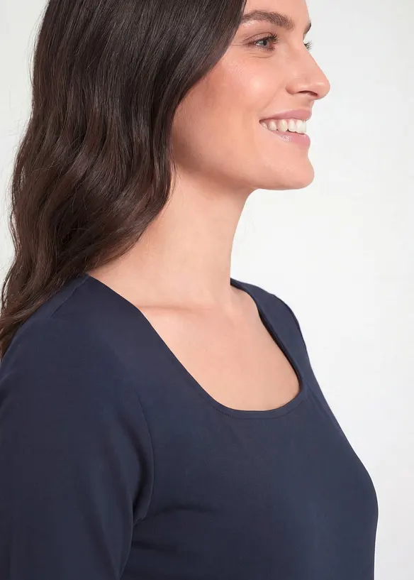 Jerseykl&auml;nning av ekologisk bomull, bonprix