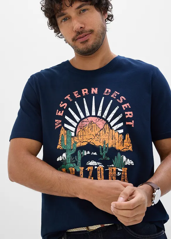 T-shirt i ekologisk bomull, bonprix