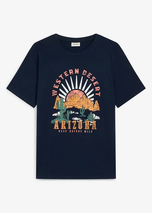 T-shirt i ekologisk bomull, bonprix