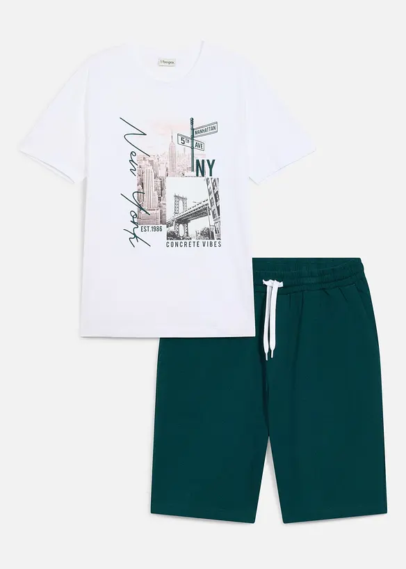 T-shirt och shorts (2 delar), bonprix