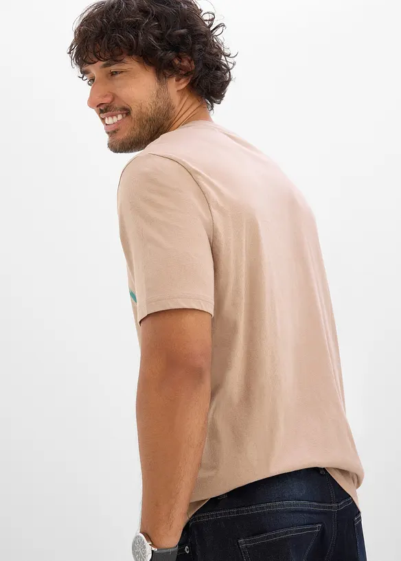 T-shirt av bomull med Brasil-tryck, bonprix