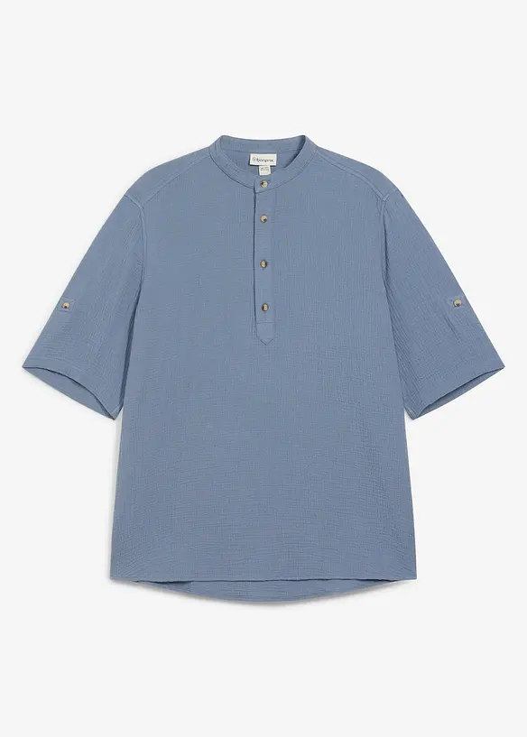 Skjorta av luftig muslin, bonprix