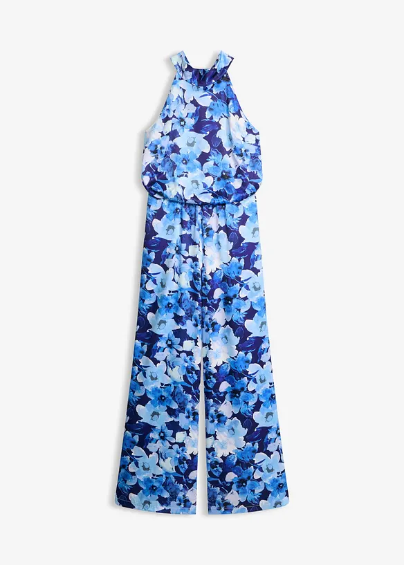 Jumpsuit i gl&auml;nsande satin, bonprix