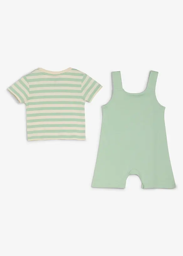 T-shirt + h&auml;ngselshorts (2-pack), bonprix