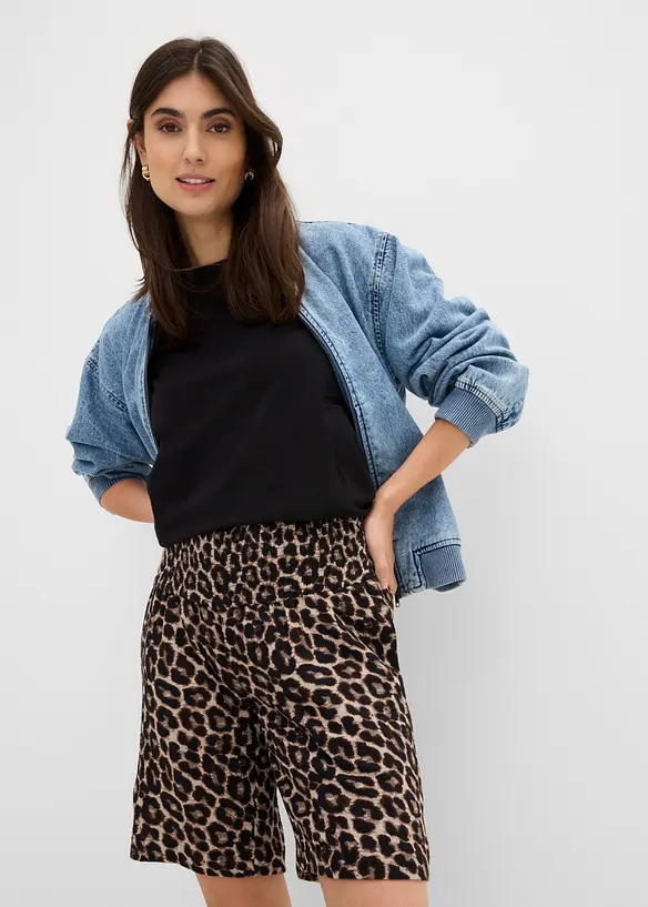 Mammashorts av muslin, bonprix