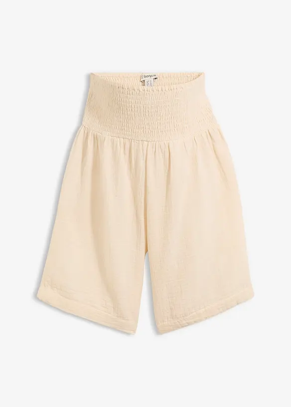 Mammashorts i bomullsmuslin, bonprix