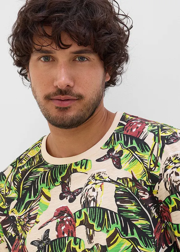 T-shirt av ekologisk bomull, bonprix