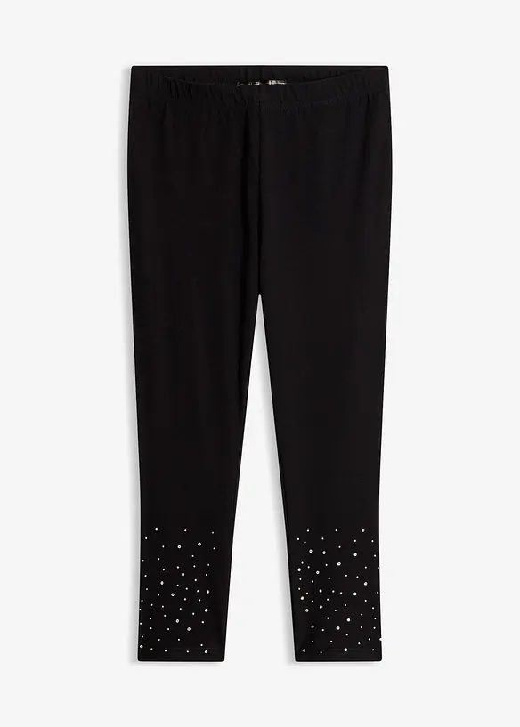 Caprileggings av bomullsmix, bonprix