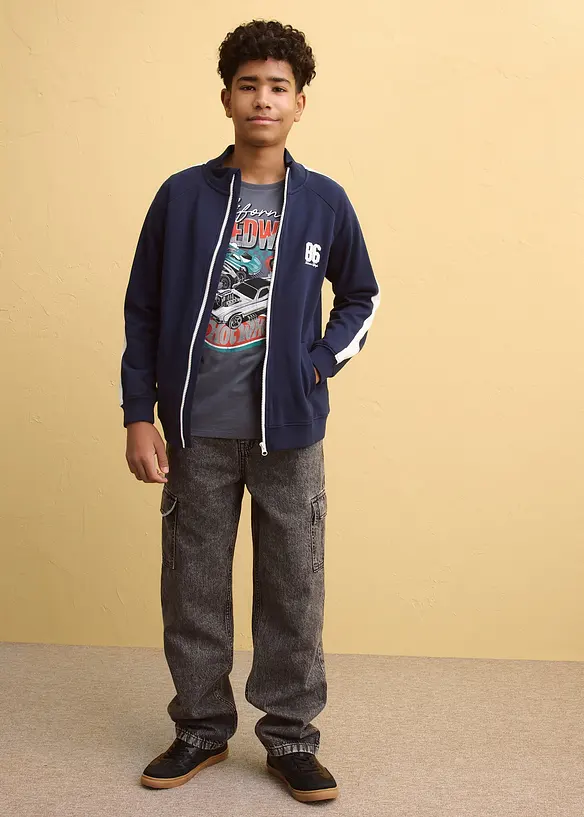 T-shirt med Hot Wheels-tryck, av bomull, HOT WHEELS