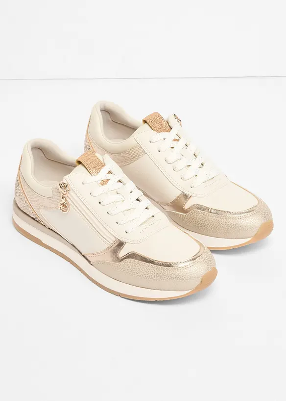 Sneakers med djurm&ouml;nstrade detaljer fr&aring;n Tamaris, Tamaris