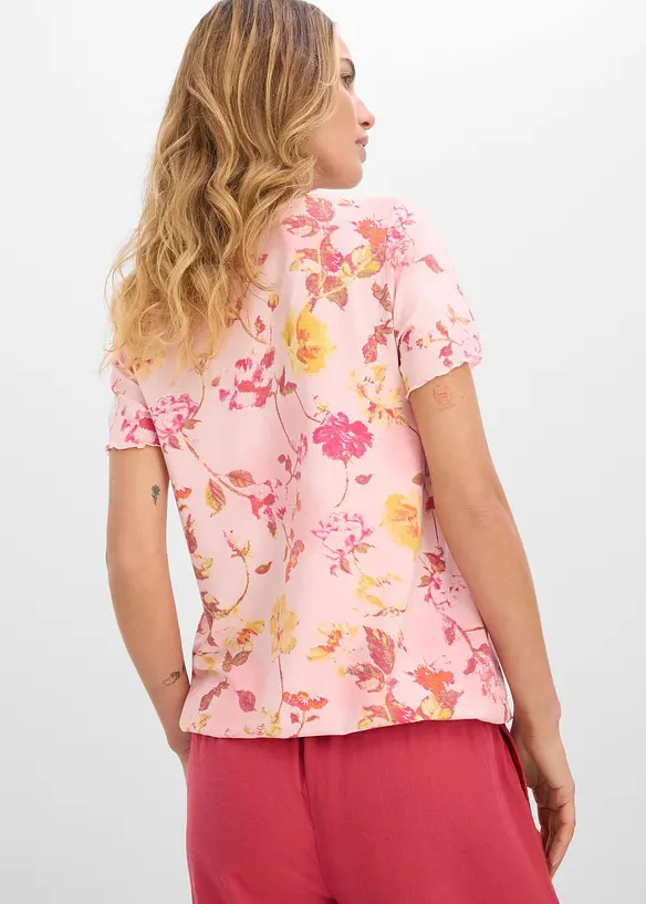 Topp med blomm&ouml;nster, bonprix