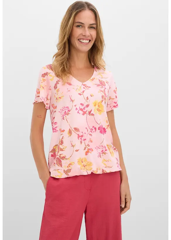 Topp med blomm&ouml;nster, bonprix
