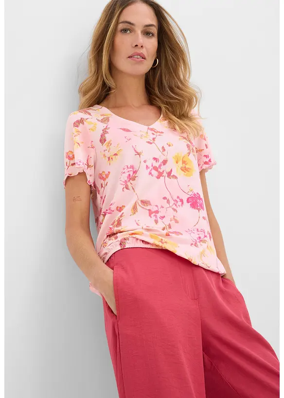 Topp med blomm&ouml;nster, bonprix