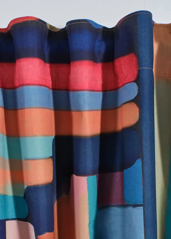 M&ouml;rkl&auml;ggande gardinl&auml;ngd med bel&auml;ggning p&aring; baksidan, &auml;ven som extra l&aring;ng (1-pack), bonprix