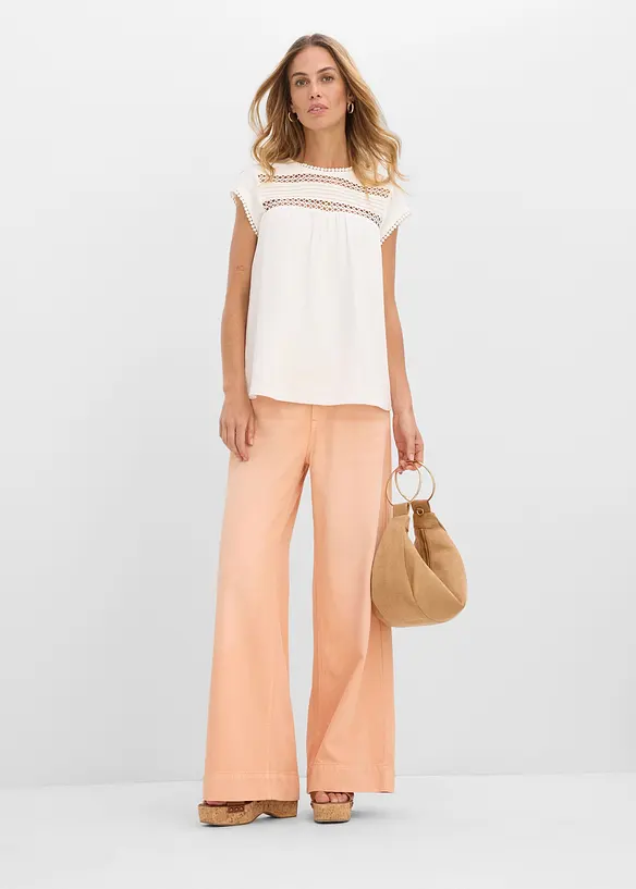 Topp av ekologisk bomull, bonprix