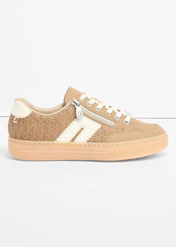 Sneakers i skinn fr&aring;n Rieker, Rieker