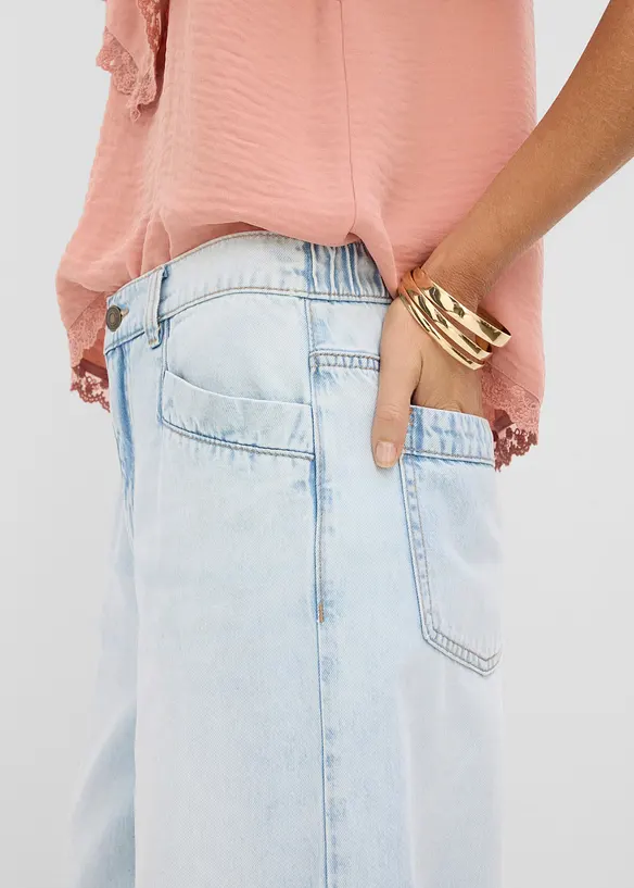 Wide Leg Jeans, High Waist, bonprix