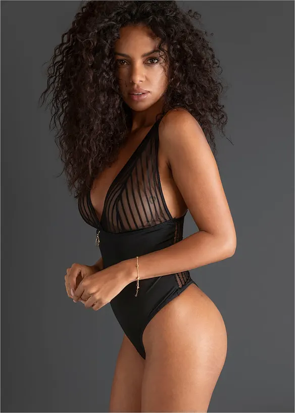 Stringbody ouvert, bonprix