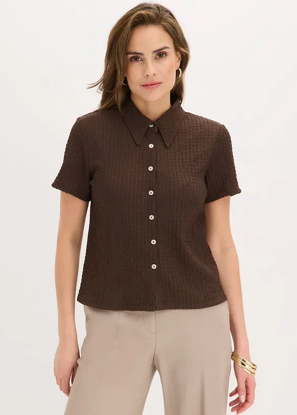 Blustopp med struktur, bonprix