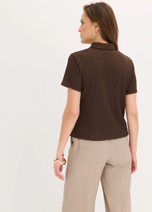 Blustopp med struktur, bonprix