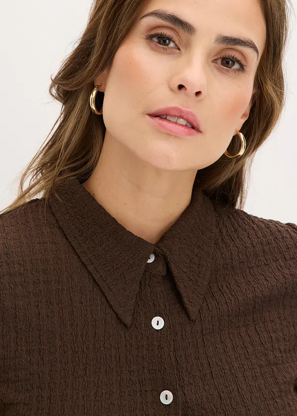 Blustopp med struktur, bonprix