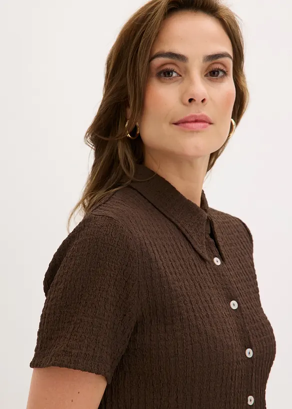 Blustopp med struktur, bonprix