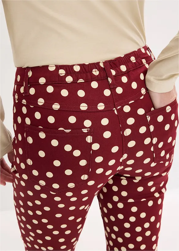Stretchbyxa i 5-ficksmodell, bonprix