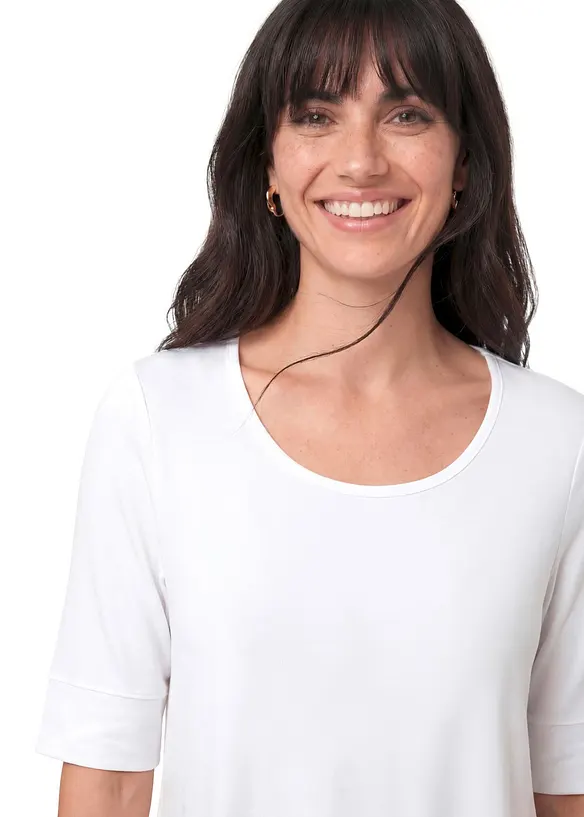 L&aring;ng topp i mjuk viskosmix, bonprix