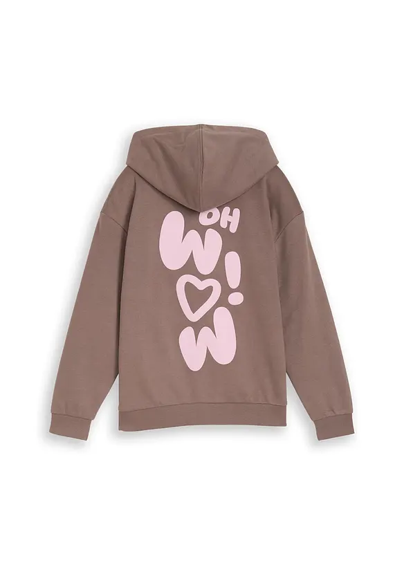 Sweatshirt med huva i oversizemodell fr&aring;n Tom Tailor, Tom Tailor