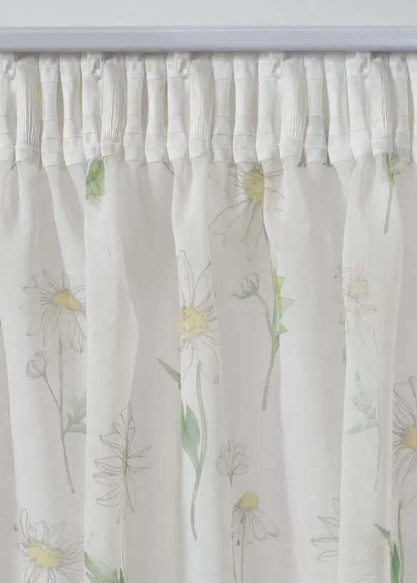 Gardin med blomm&ouml;nster (1-pack), bonprix