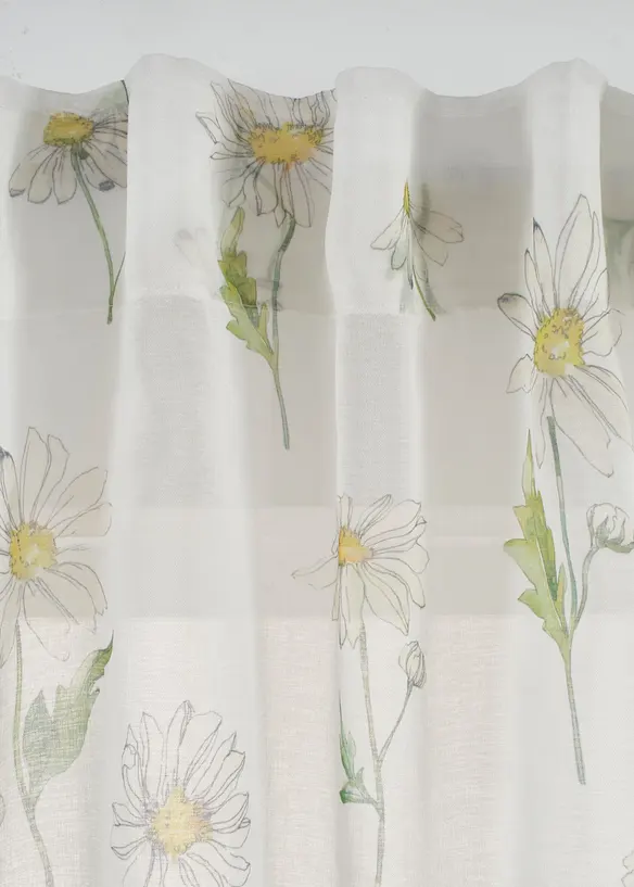 Gardin med blomm&ouml;nster (1-pack), bonprix