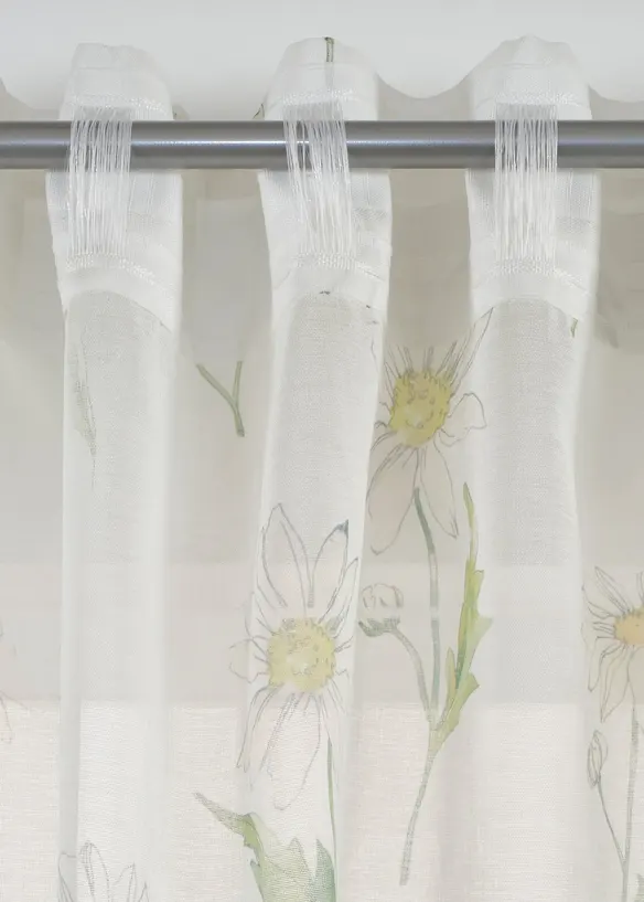 Gardin med blomm&ouml;nster (1-pack), bonprix