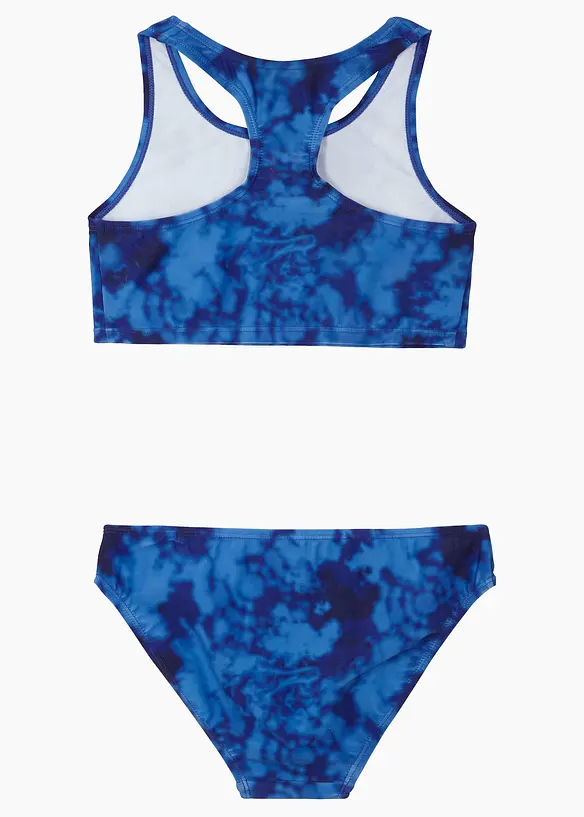 Batikm&ouml;nstrad bikini f&ouml;r barn (2 delar), bonprix
