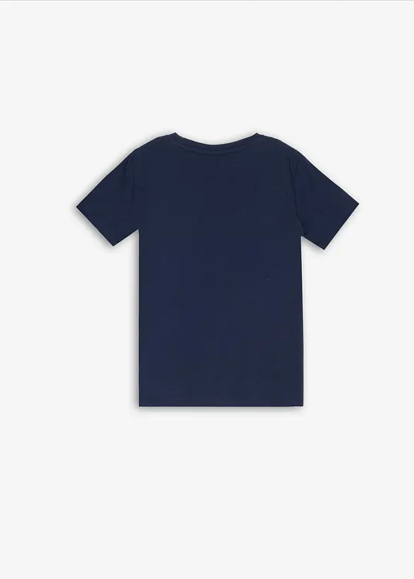 T-shirt i ekologisk bomull med v&auml;ndbara paljetter, bonprix