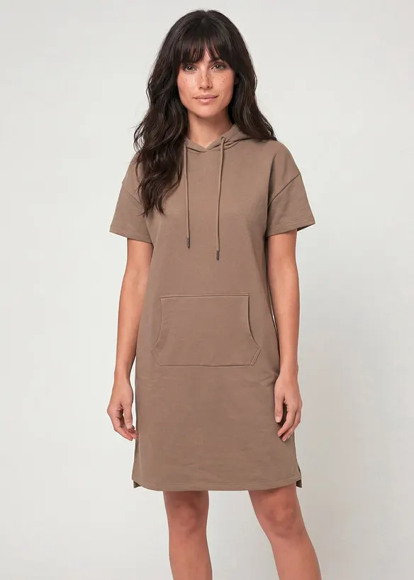 Sweatshirtkl&auml;nning med huva, bonprix