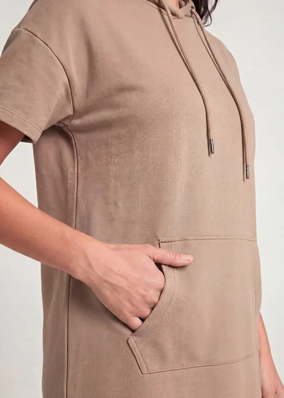 Sweatshirtkl&auml;nning med huva, bonprix