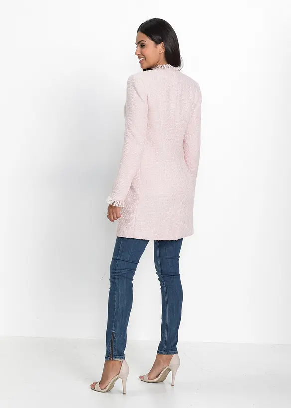 L&aring;ng boucl&eacute;kavaj, bonprix